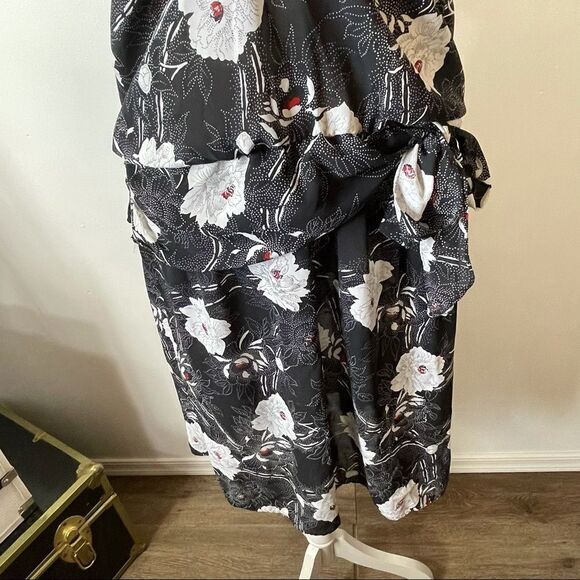 SanYeVon Vintage Floral Dress Sz S - Picture 12 of 12
